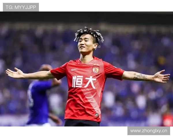 广州队韦世豪进球